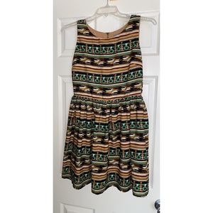 Size medium Aztec Print Dress